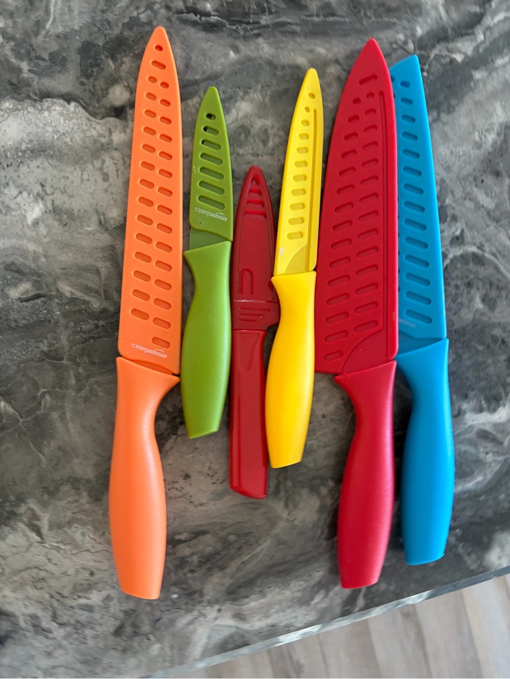Rainbow Knife Set - Multicolor Kitchen Chef Knives